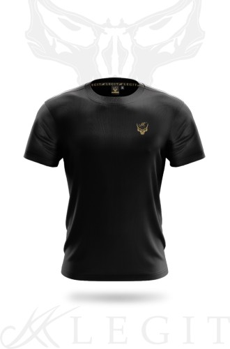 KOSZULKA BLACK - GOLD SKULL