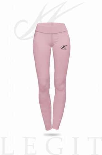 LEGGINSY DAMSKIE PINK - LEGIT BLACK