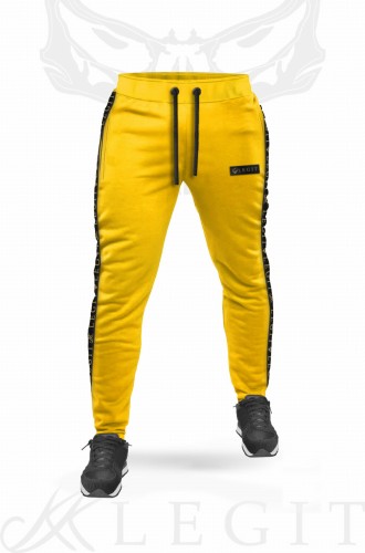 SPODNIE SLIM YELLOW V.1